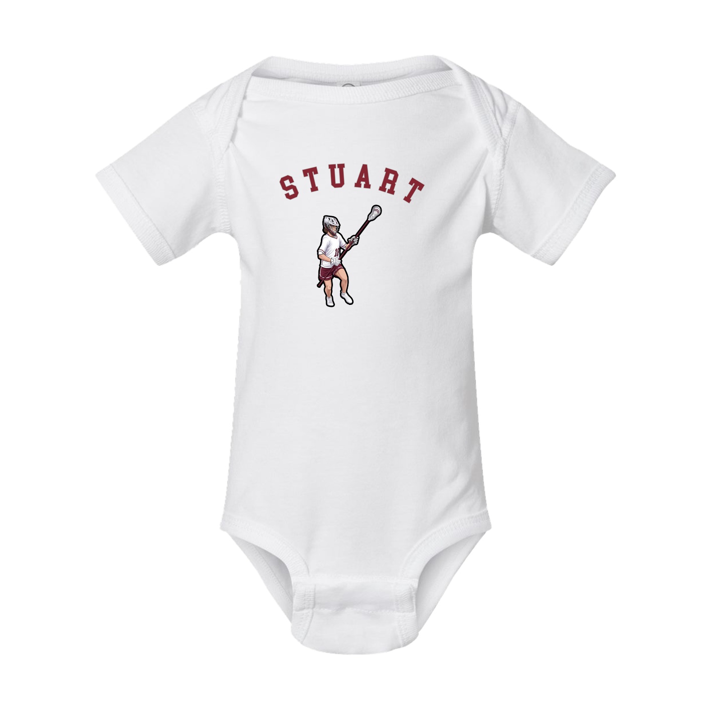 Baby Onesie — Shirsey Arch in White