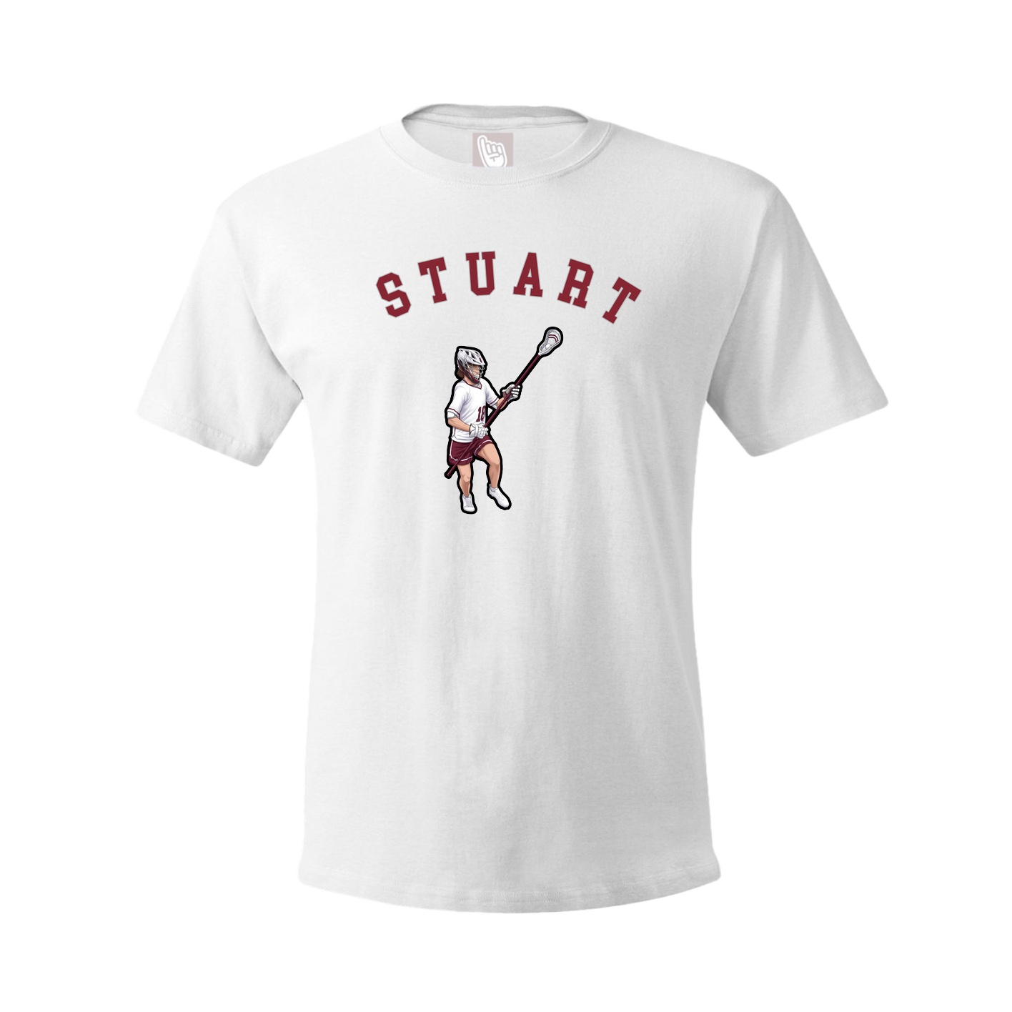 Youth Tee — Shirsey Arch in White