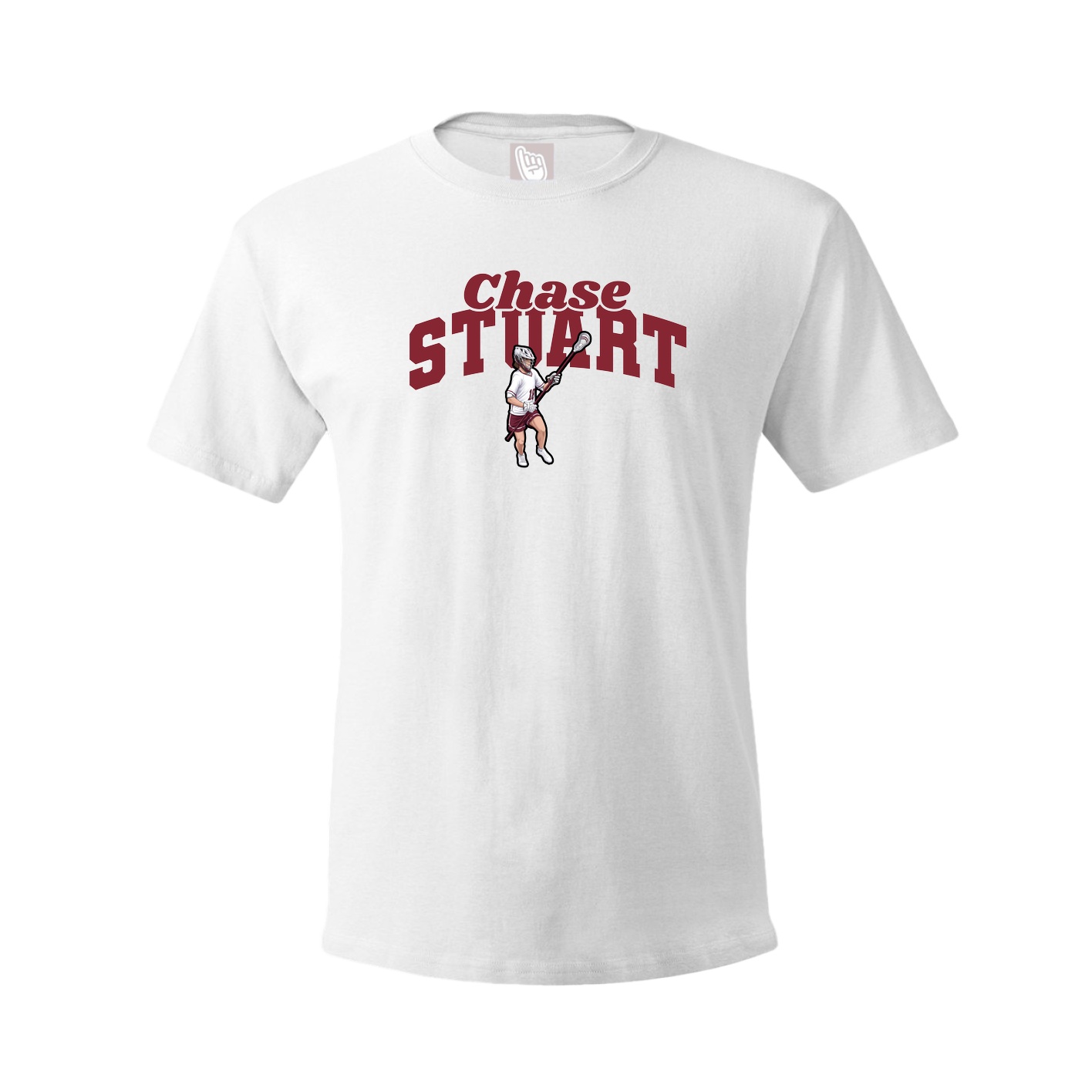 Youth Tee — Signature Arch in White