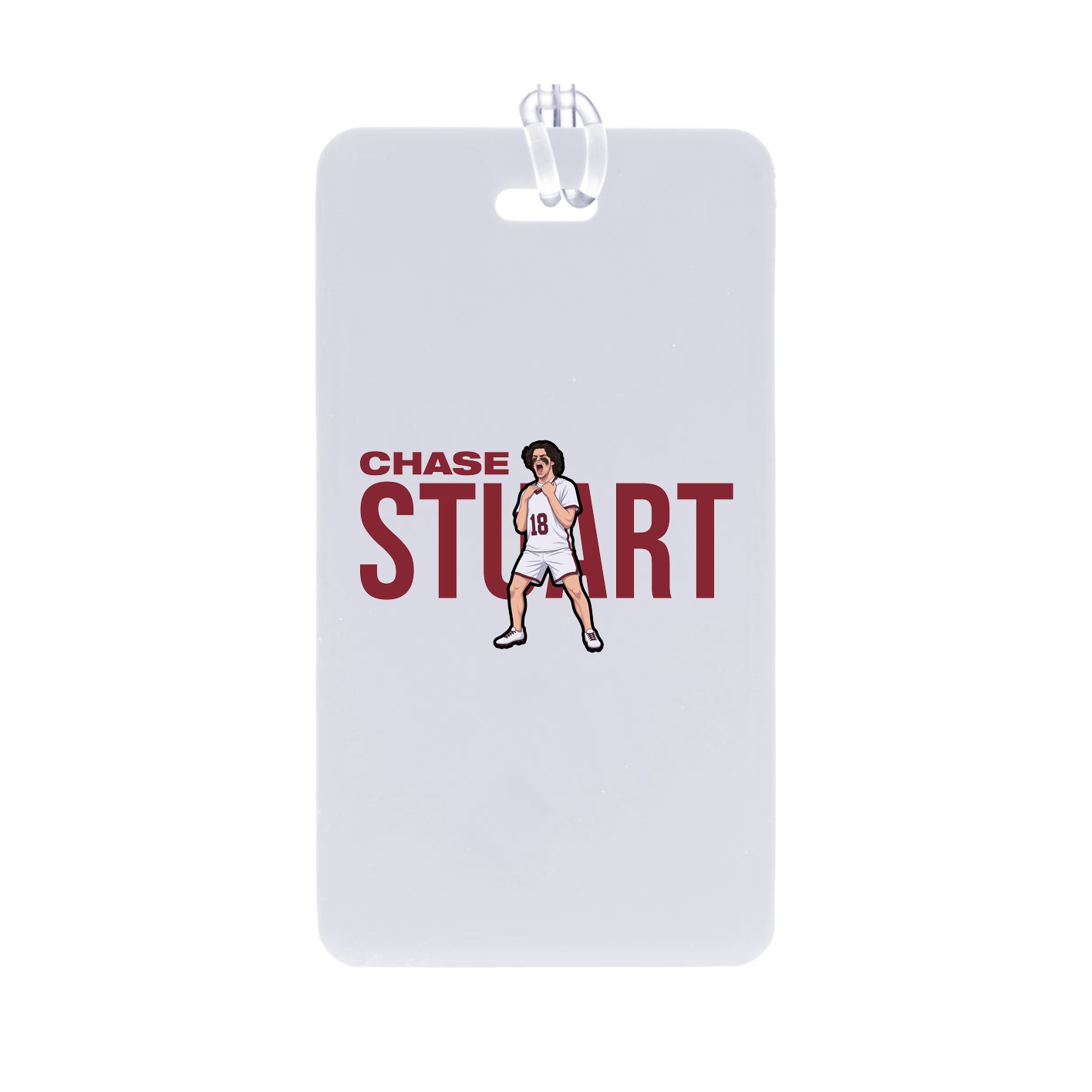Bag Tag — Player Name in Classic