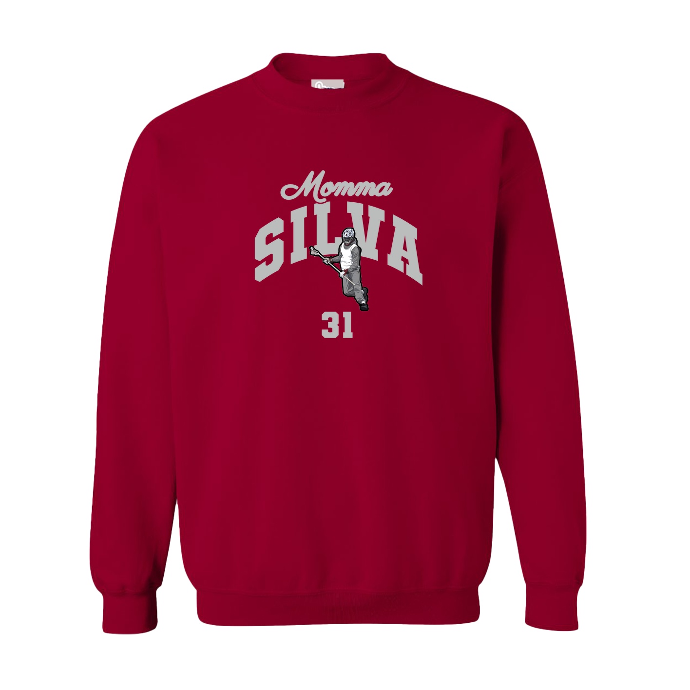 Fleece Crew — Mothers Day Arch in Cardinal