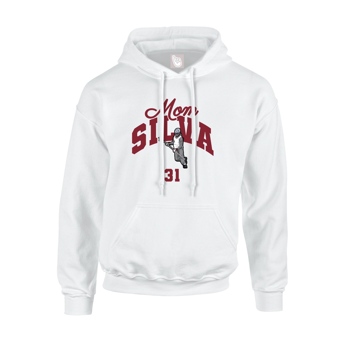 Hoodie — Mothers Day Arch in White