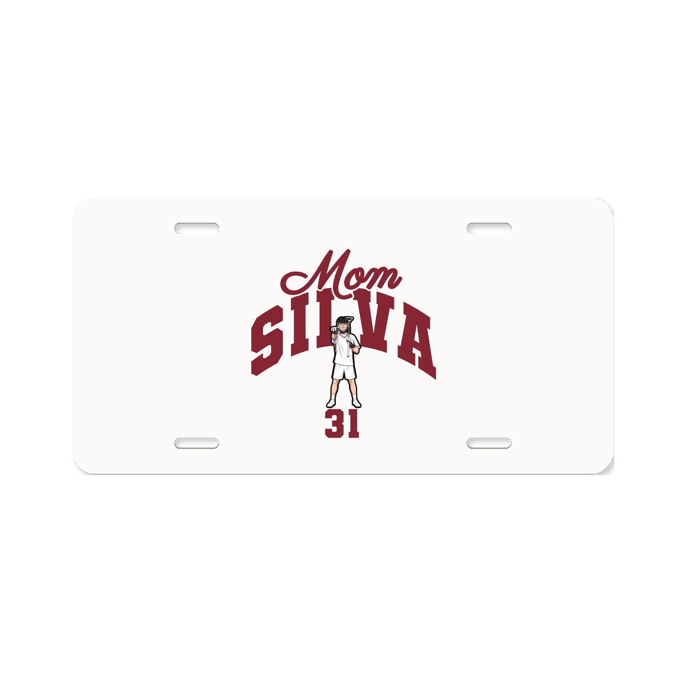 License Plate — Mothers Day Arch in Classic