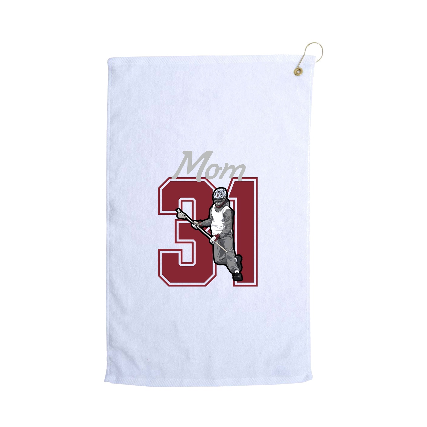 Golf Towel — Mothers Day Shirsey in White