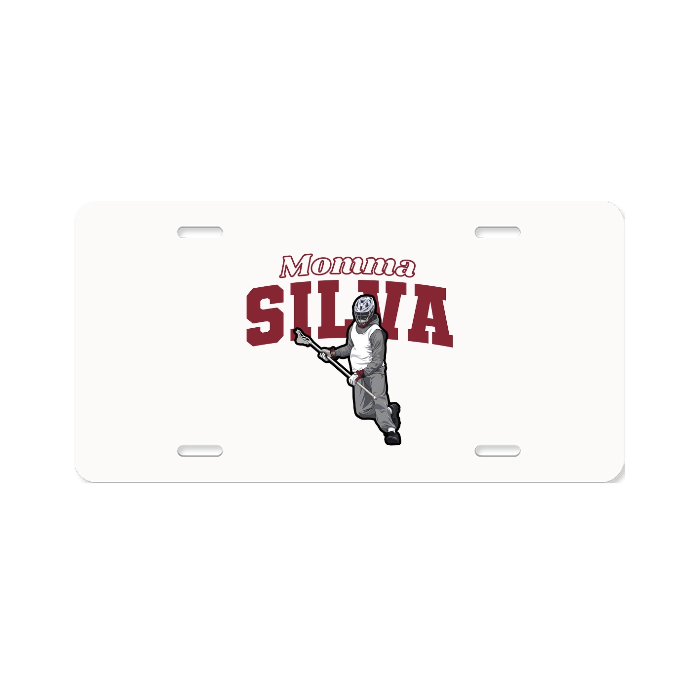 License Plate — Mothers Day Block in Classic