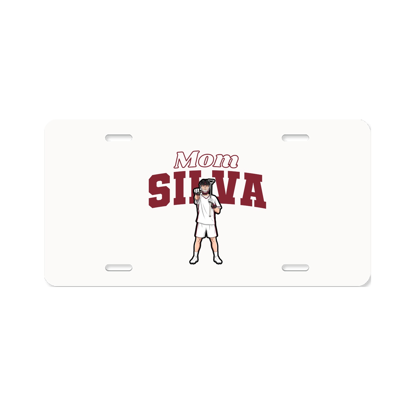 License Plate — Mothers Day Block in Classic