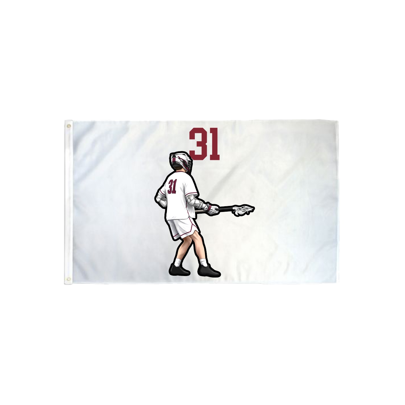 3x5 Flag — Number Top in Classic