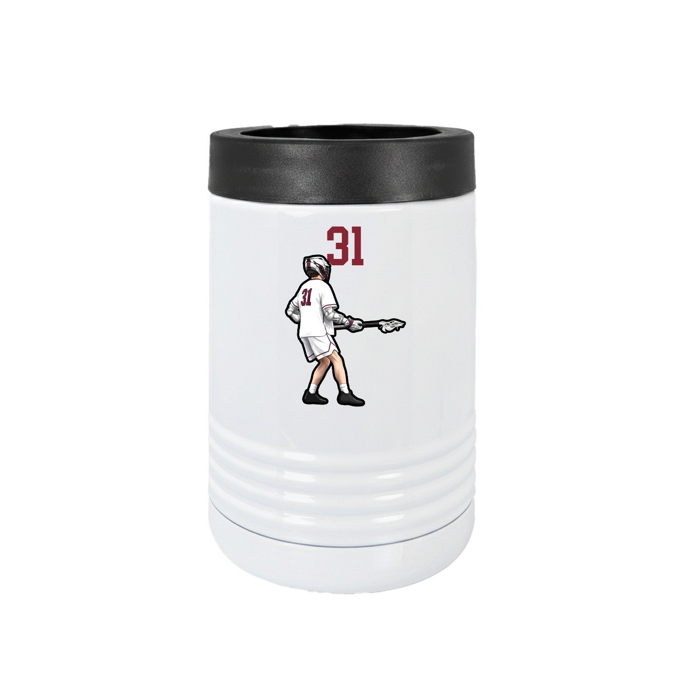Beverage Holder — Number Top in White