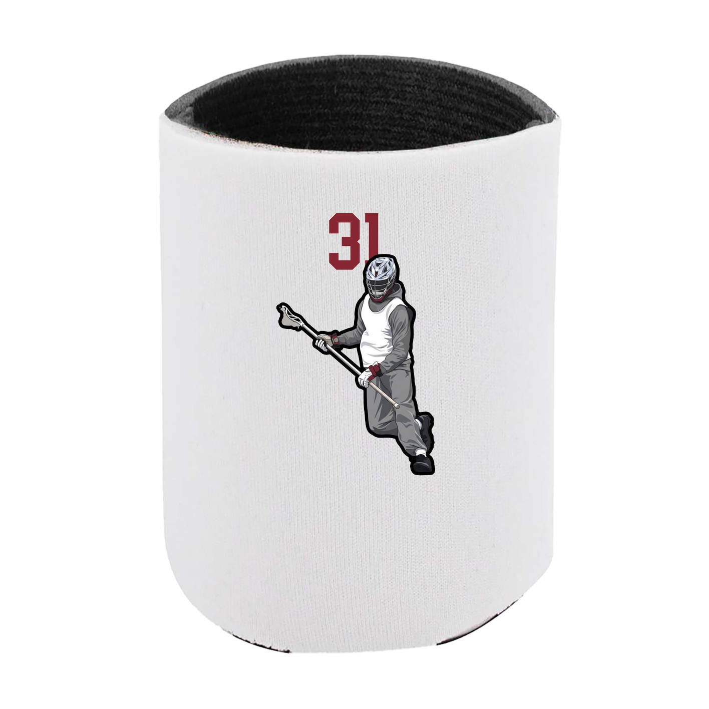 Can Holder — Number Top in White