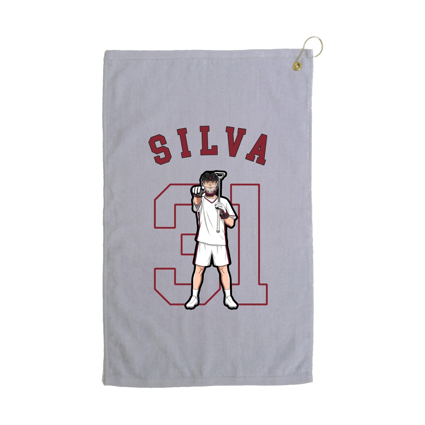 Golf Towel — Shirsey Arch in Grey
