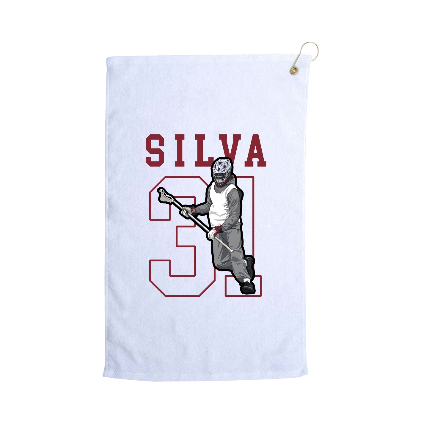Golf Towel — Shirsey in White