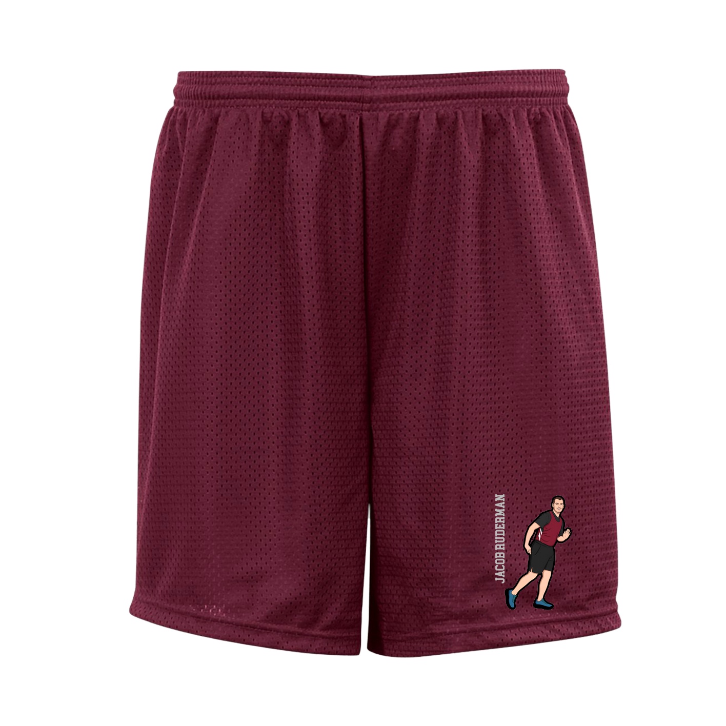 Shorts — Name Vertical in Cardinal