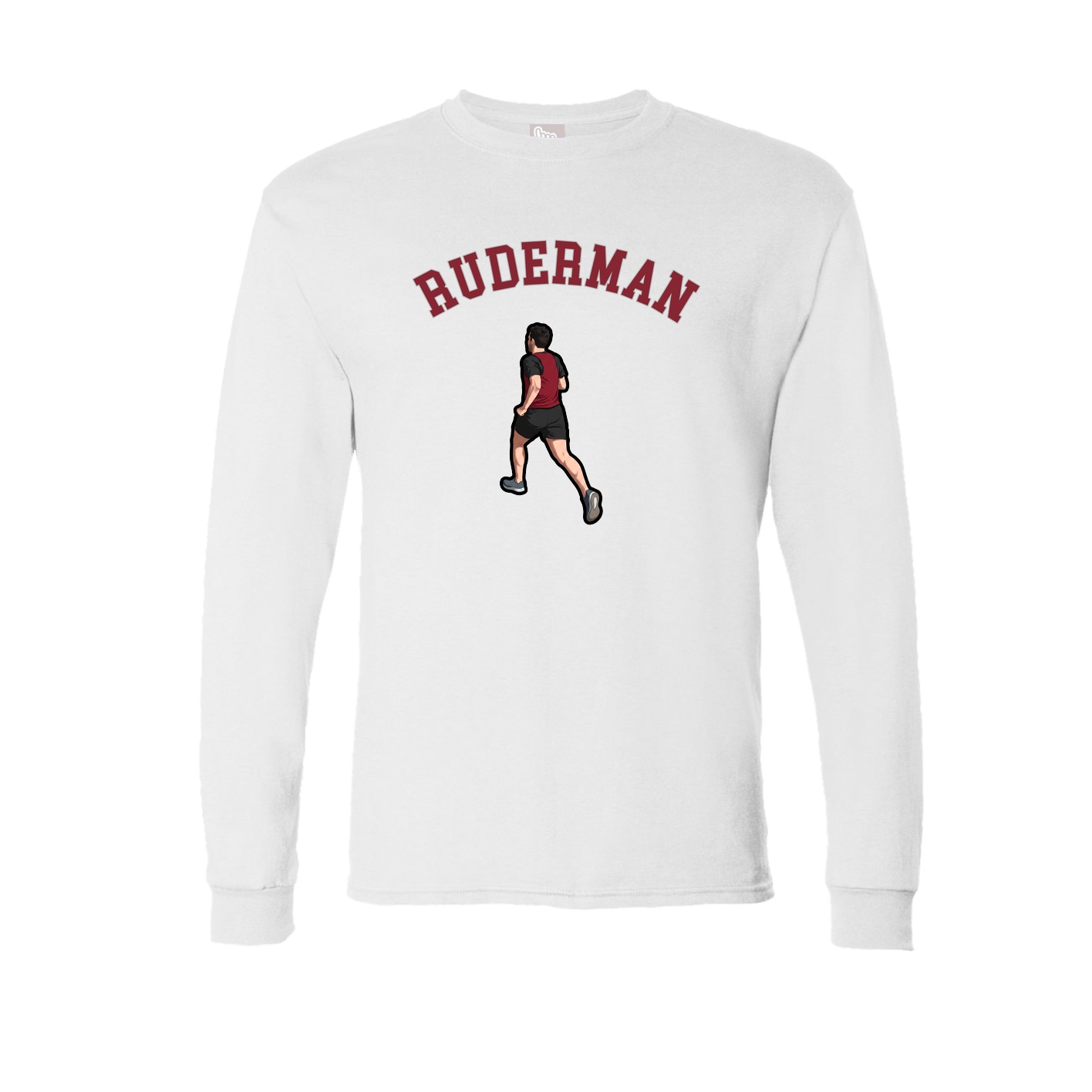 Long Sleeve Tee — Shirsey Arch in White