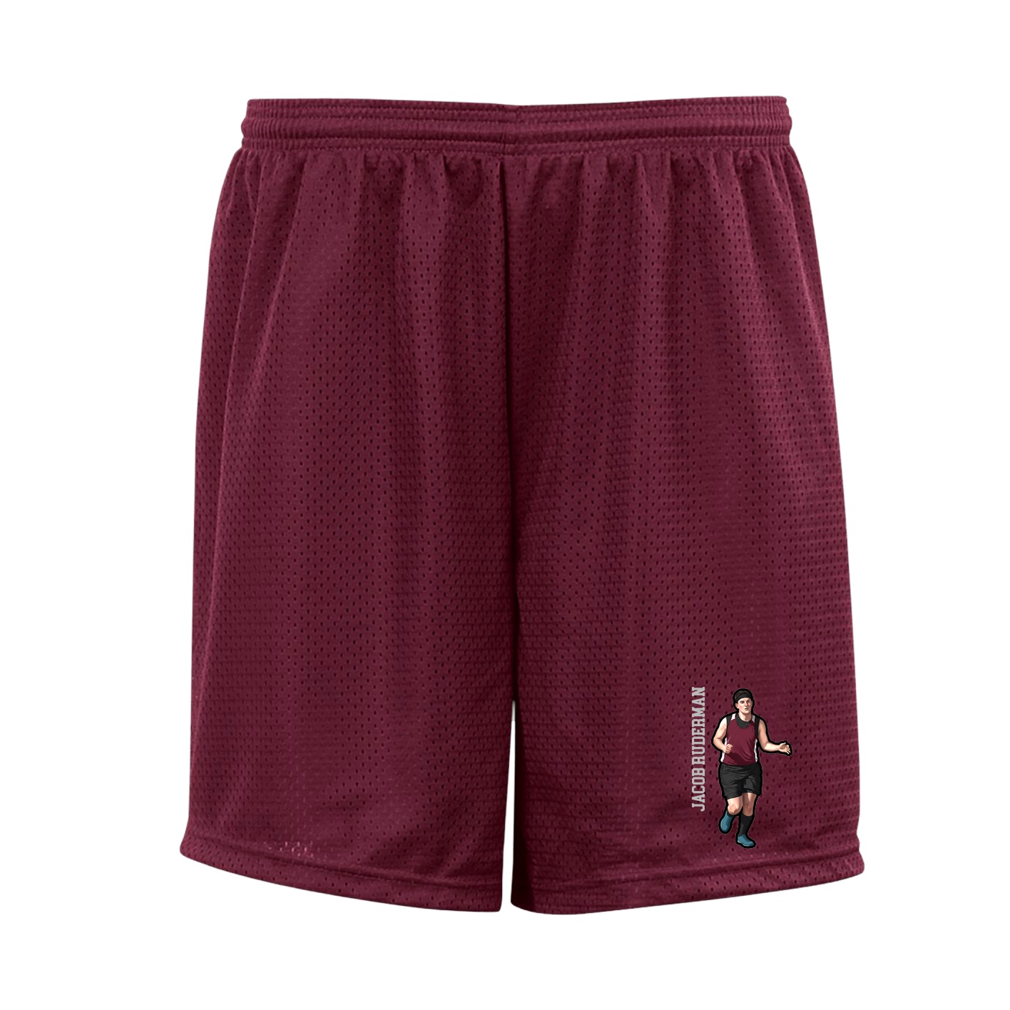 Shorts — Name Vertical in Cardinal