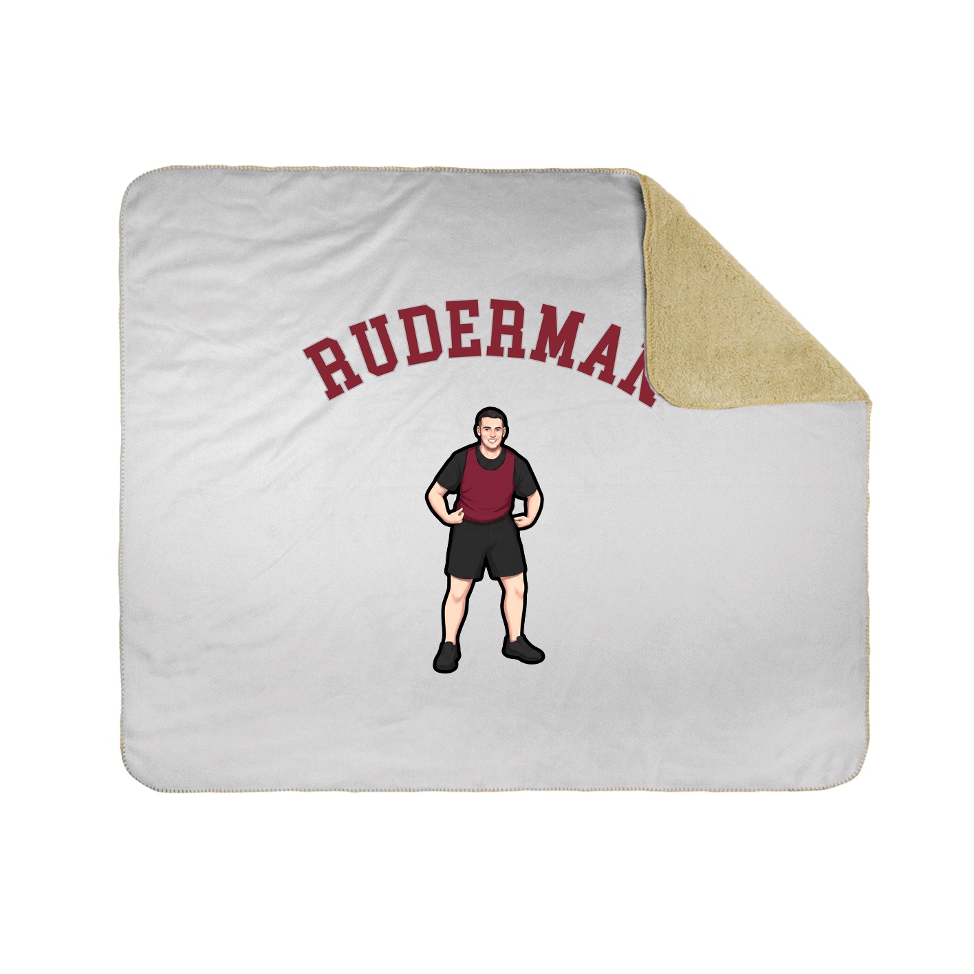 Throw Blanket — Shirsey Arch in White