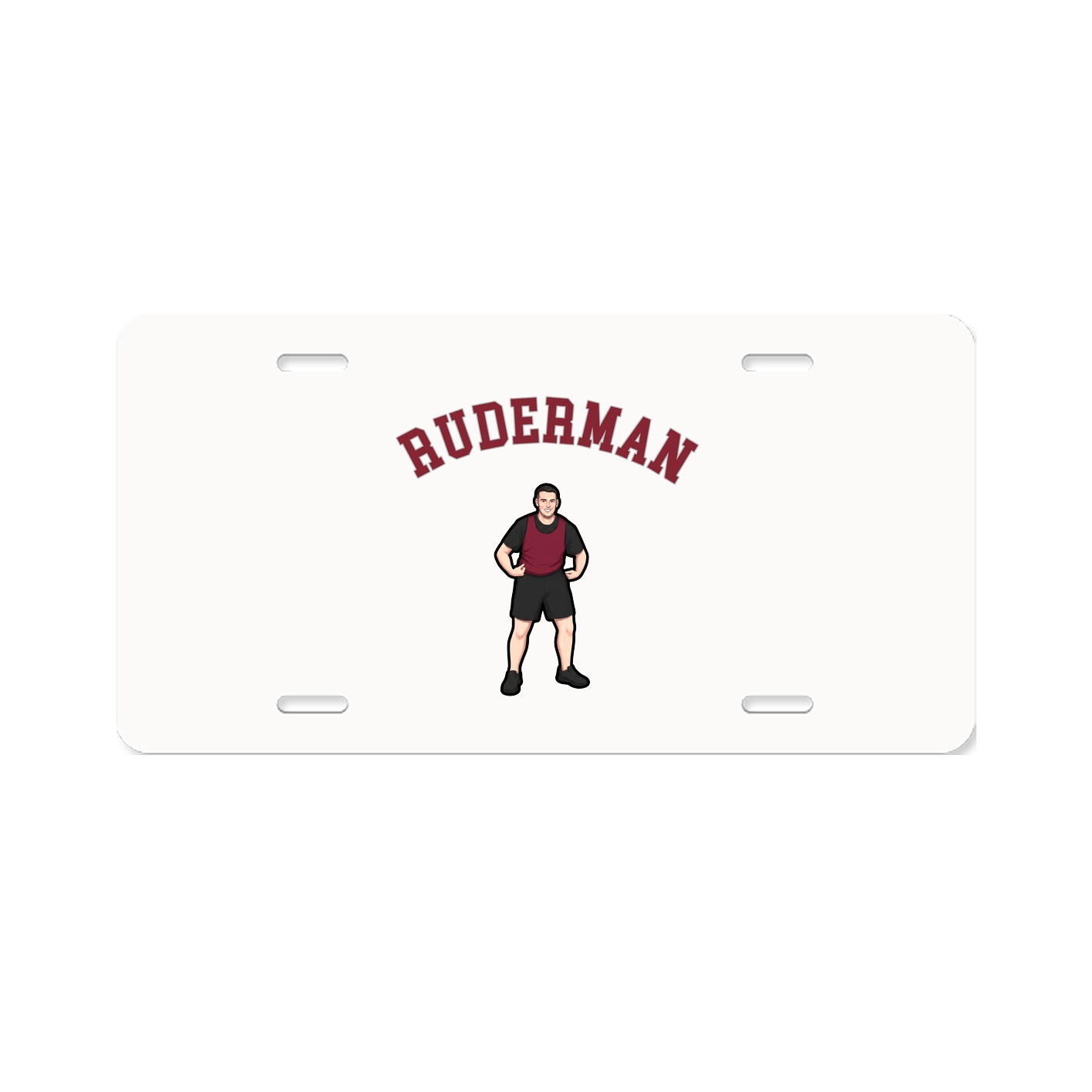 License Plate — Shirsey Arch in Classic