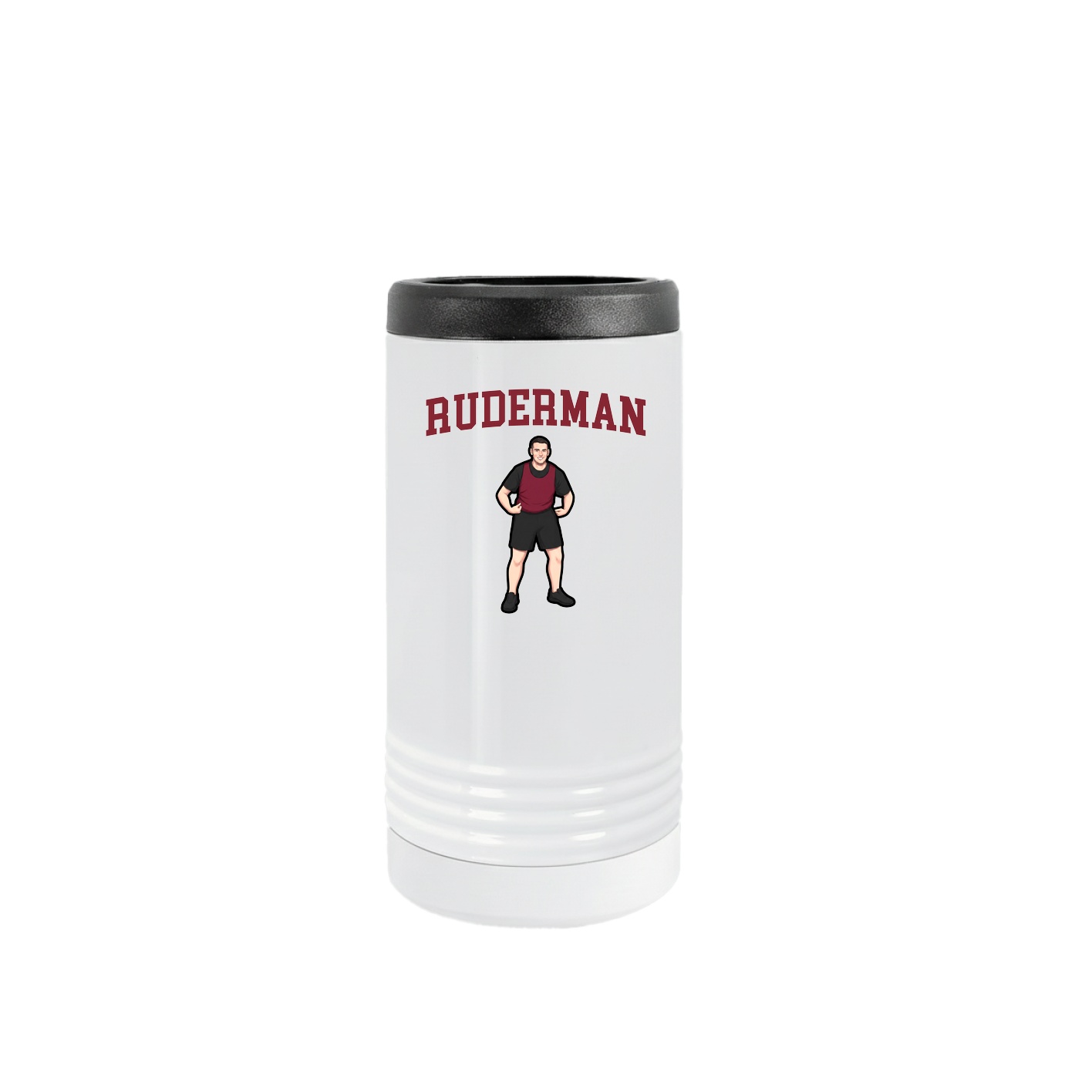 Slim Beverage Holder — Shirsey in White