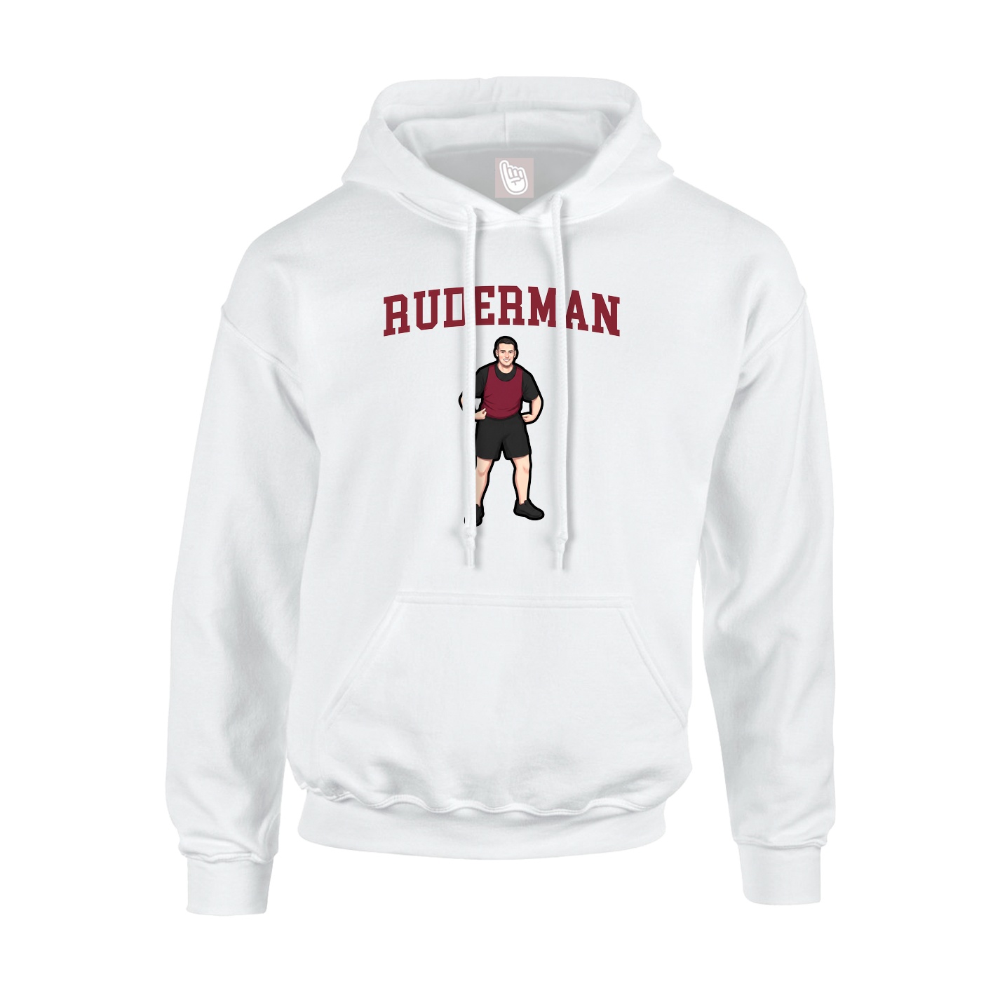 Youth Hoodie — Shirsey in White