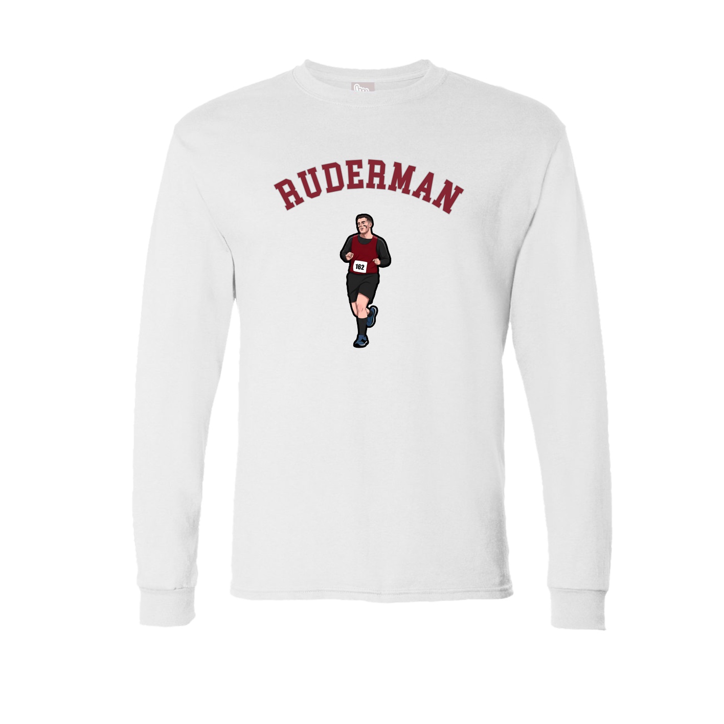 Long Sleeve Tee — Shirsey Arch in White