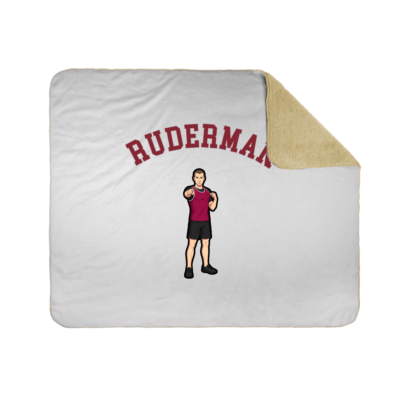 Throw Blanket — Shirsey Arch in White