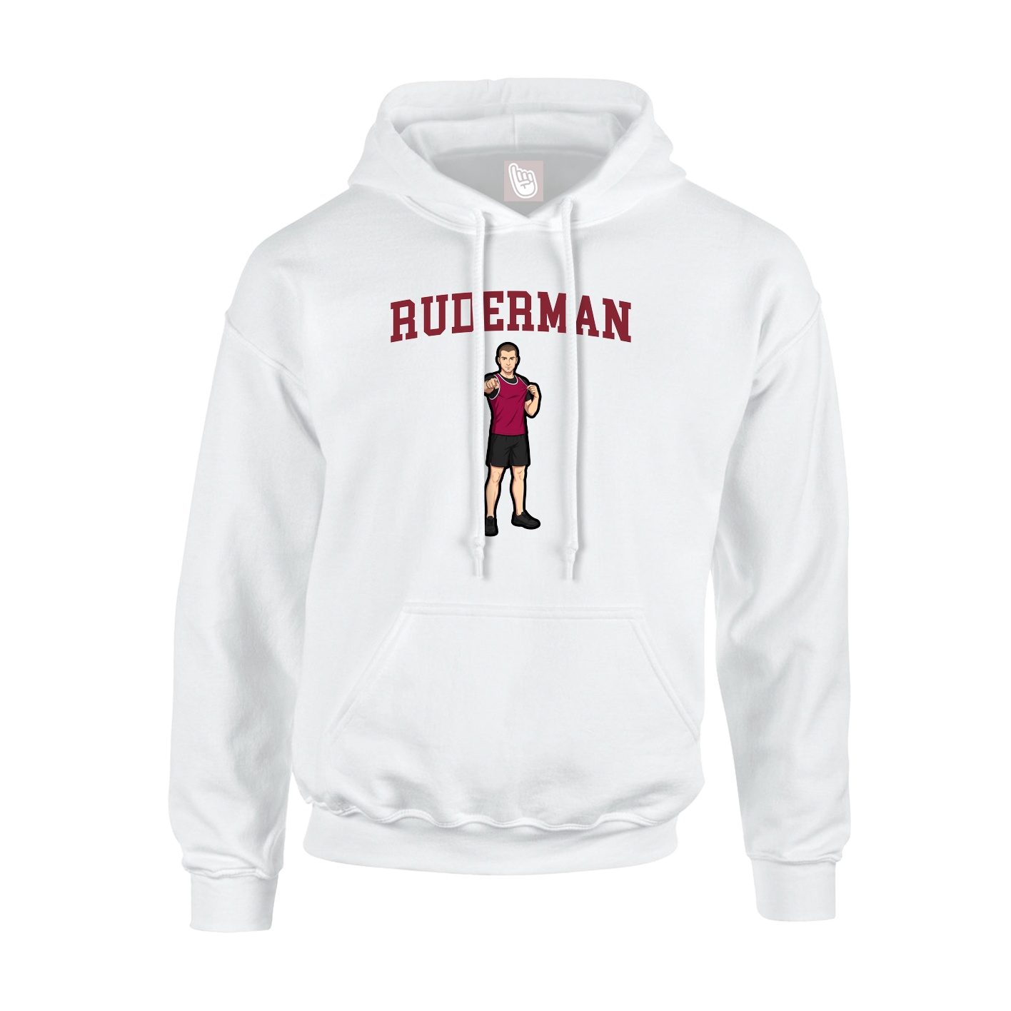 Youth Hoodie — Shirsey in White