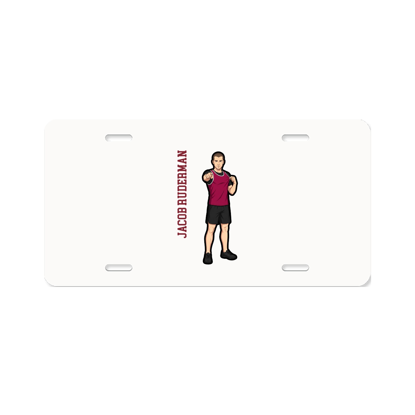 Aluminum License Plate