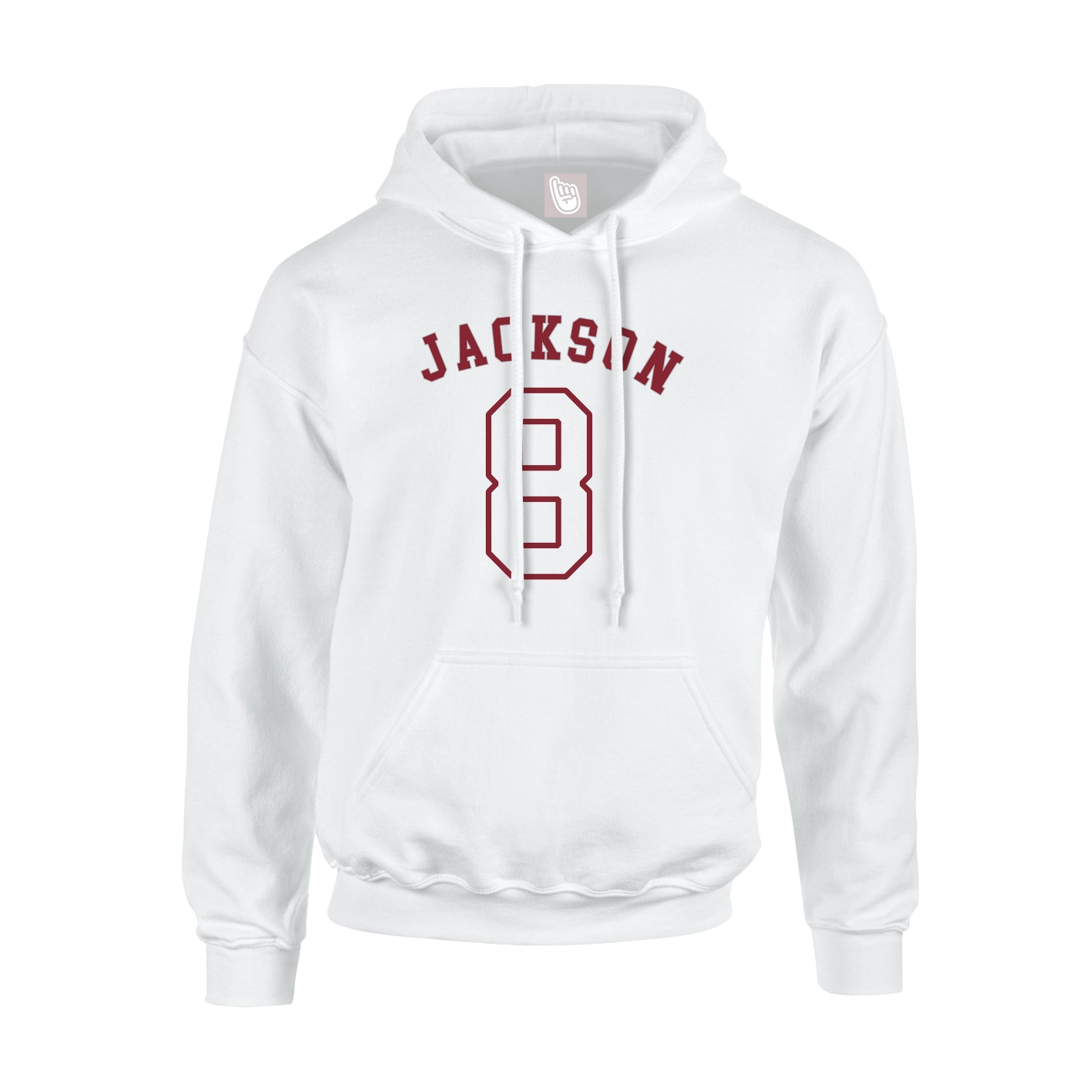 Hoodie — Shirsey Arch in White