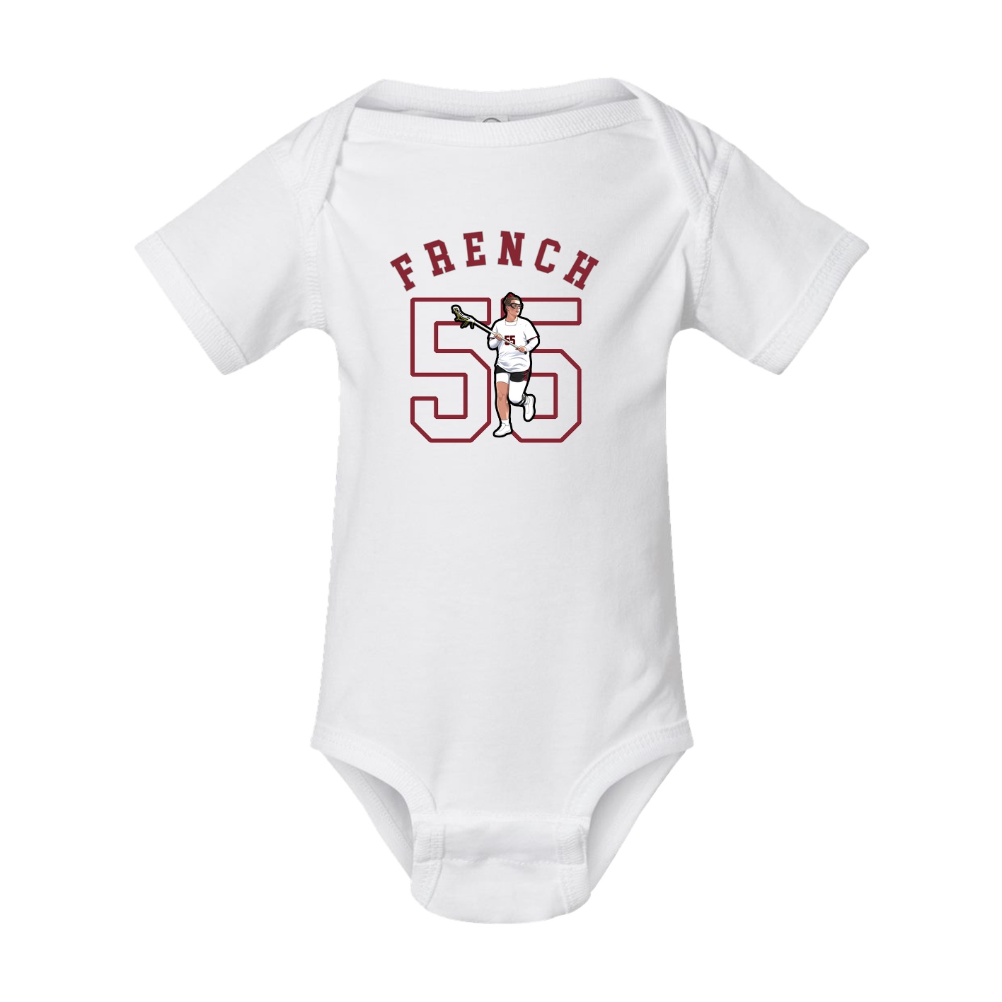 Baby Onesie — Shirsey Arch in White