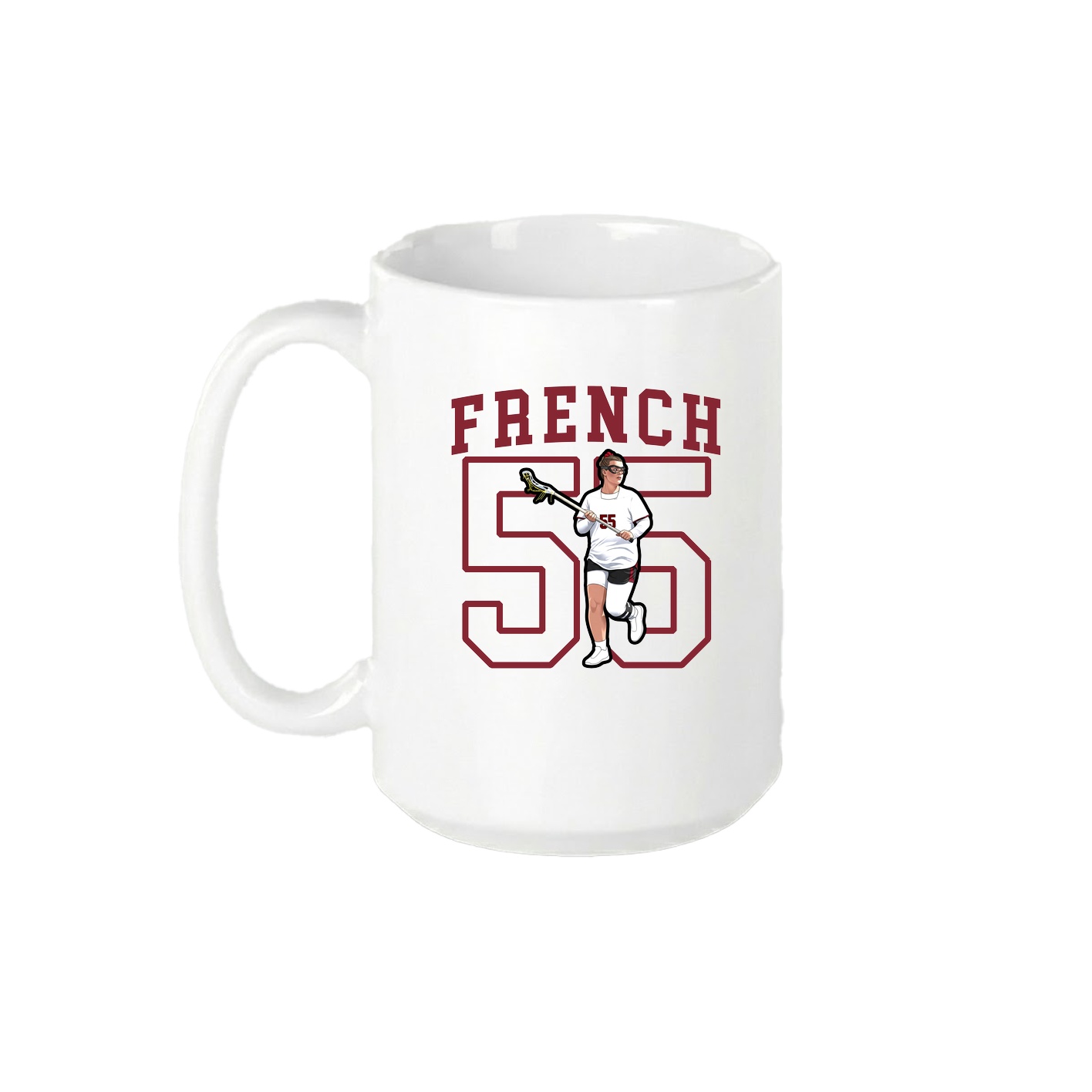 15oz Coffee Mug — Shirsey in White