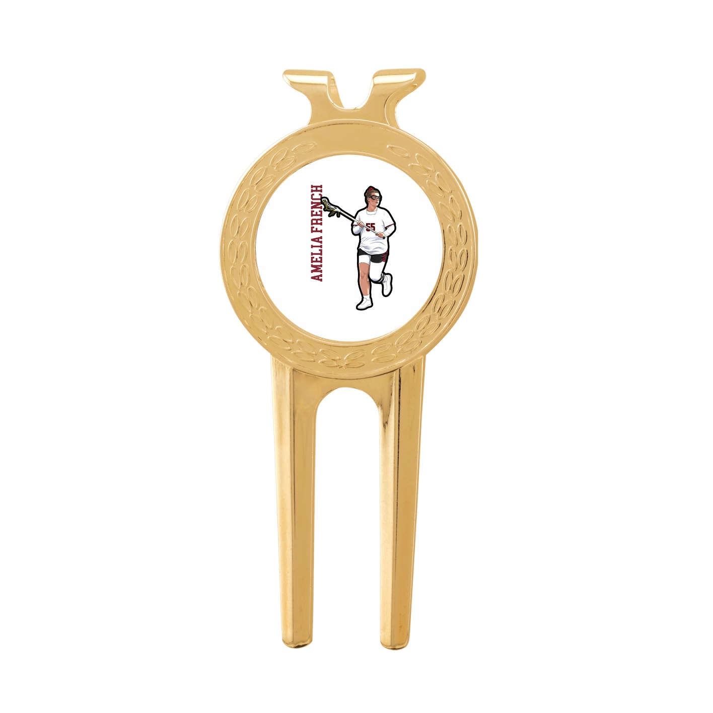 Divot Tool with Ball Marker — Name Vertical in Classic