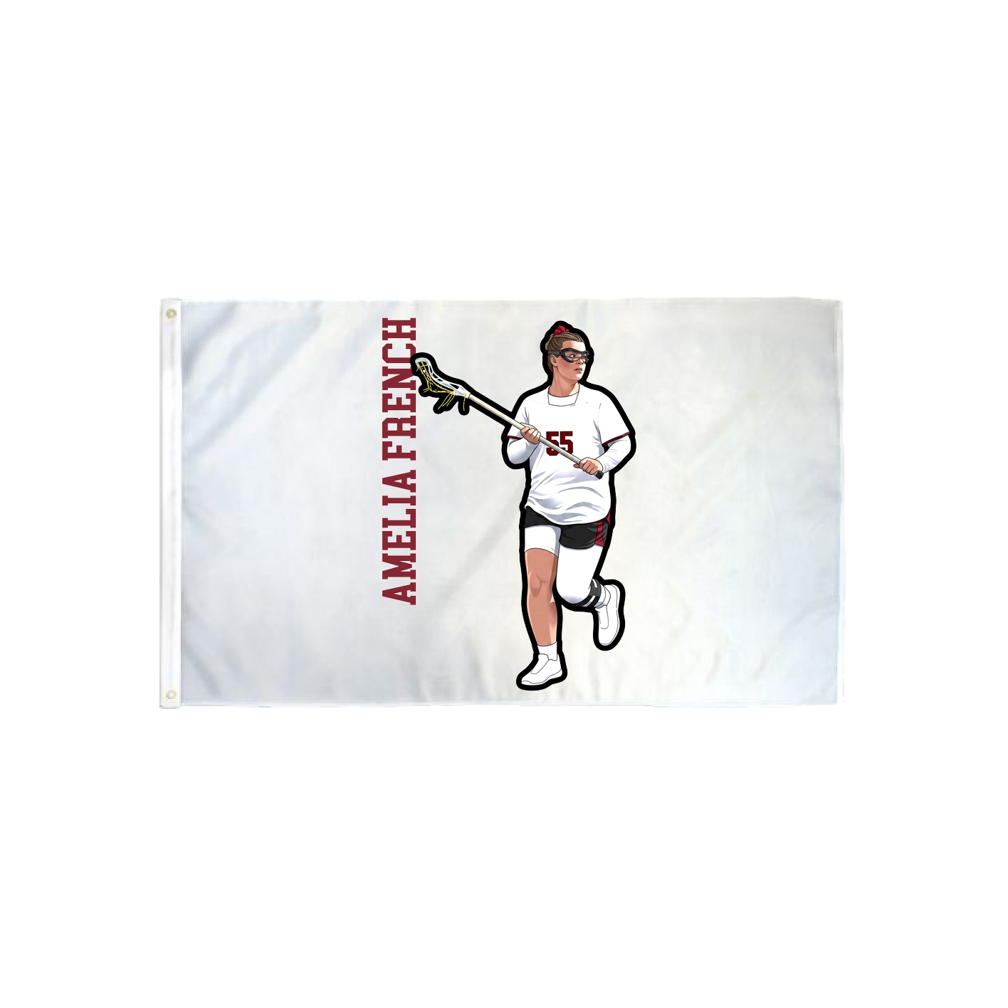 3x5 Flag — Name Vertical in Classic