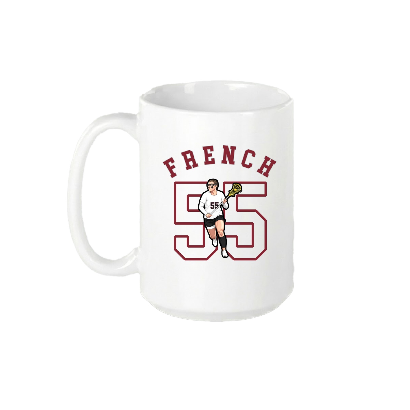 15oz Coffee Mug — Shirsey Arch in White