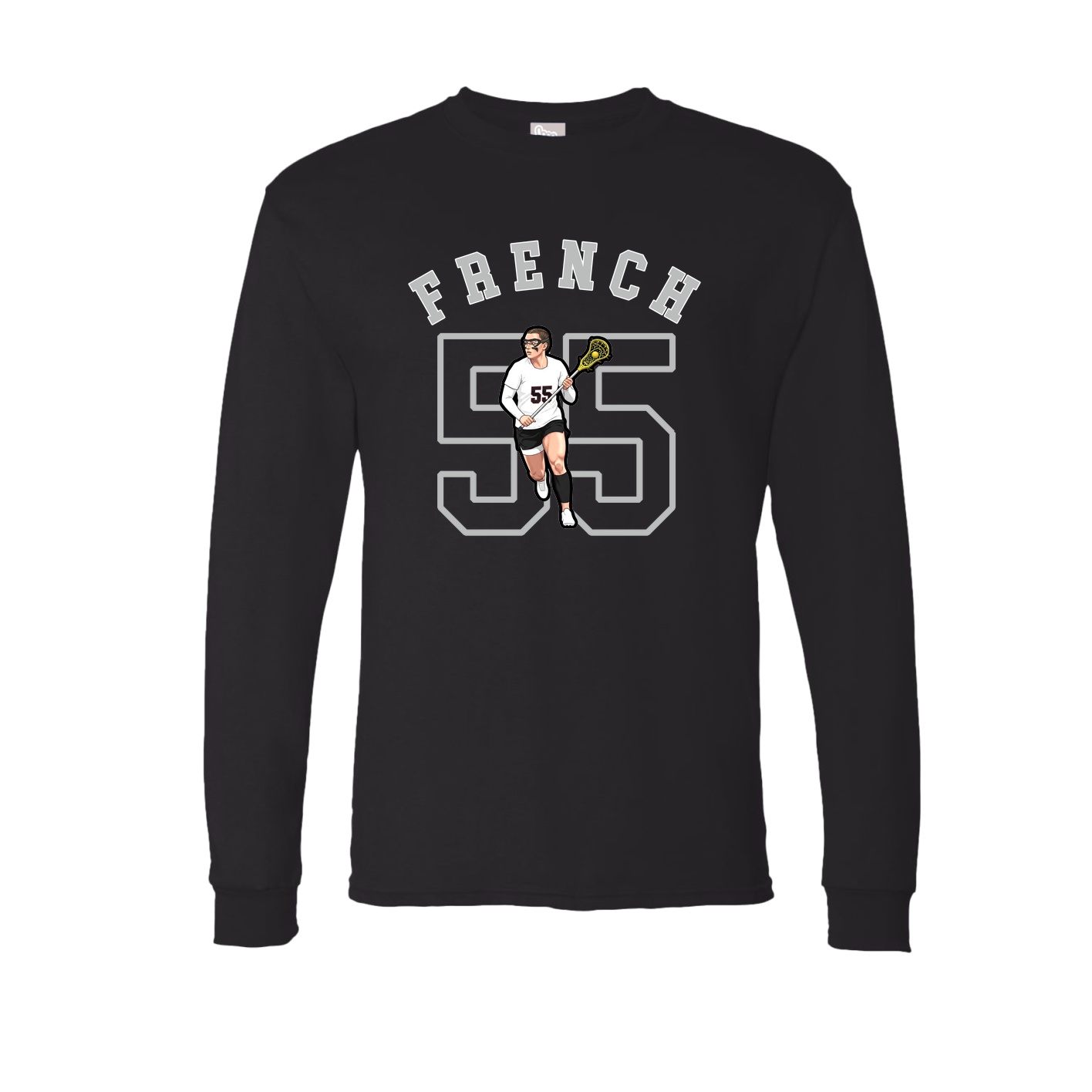 Long Sleeve Tee — Shirsey Arch in Black