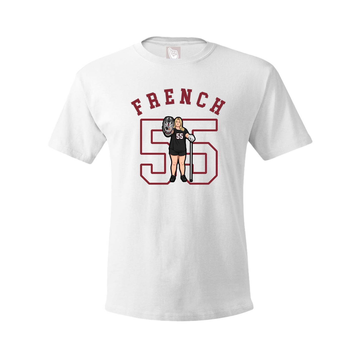 Youth Tee — Shirsey Arch in White