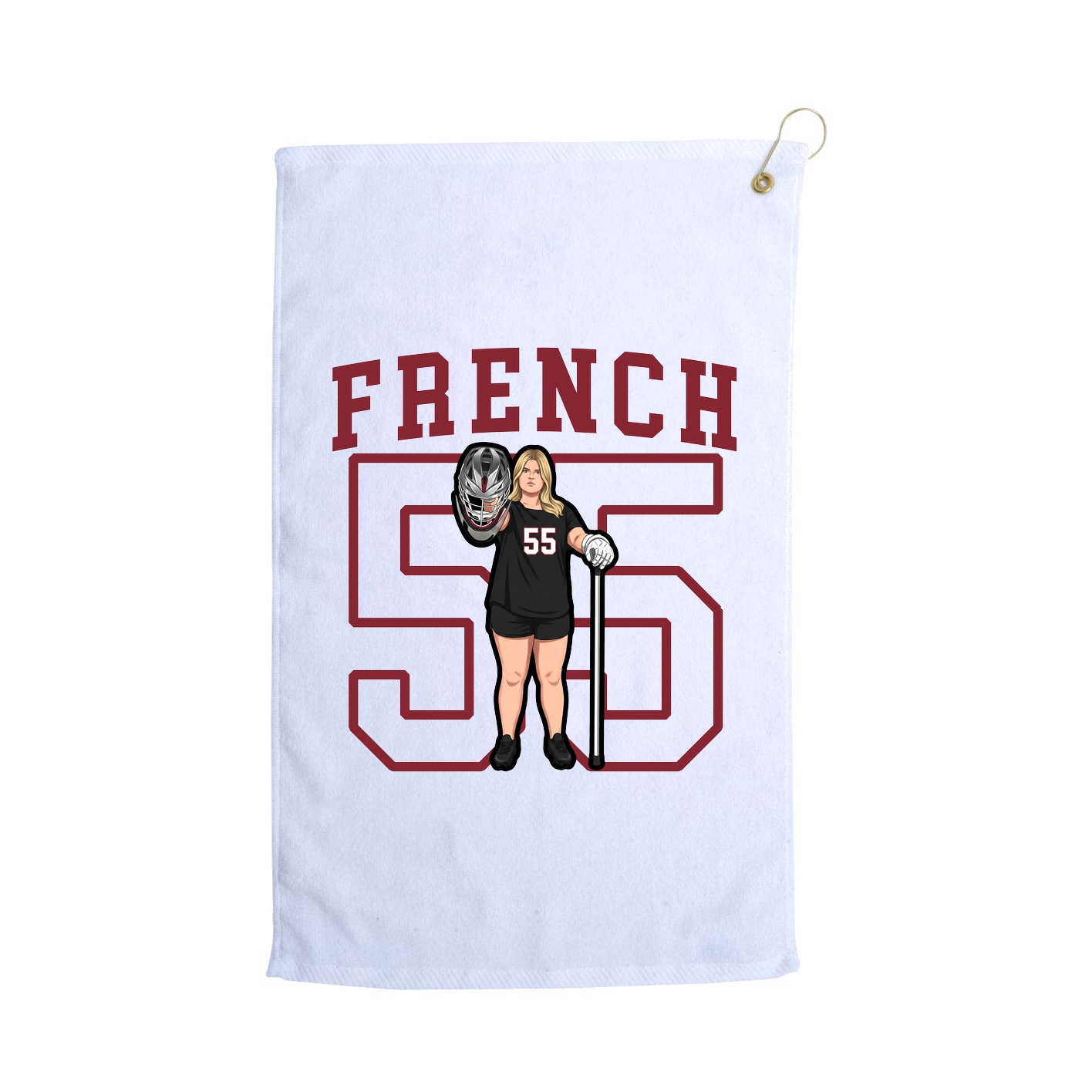Golf Towel — Shirsey in White