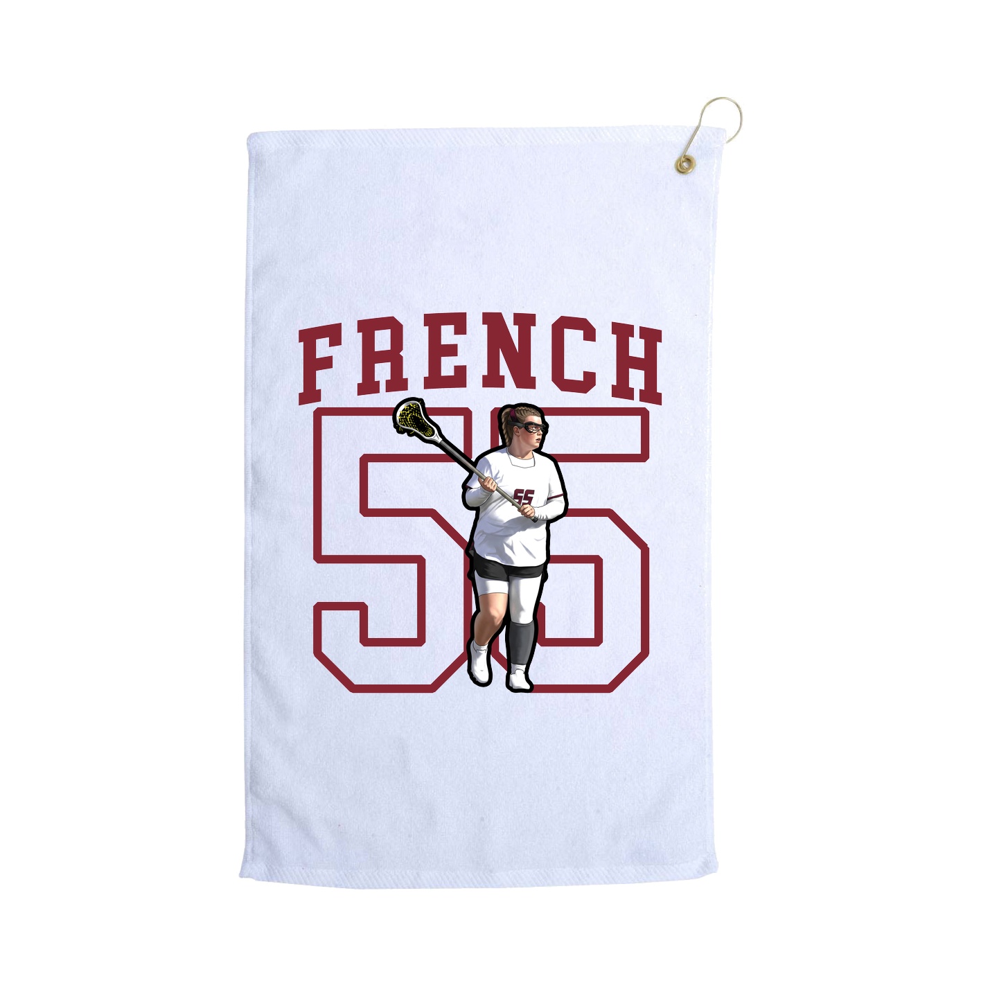 Golf Towel — Shirsey in White
