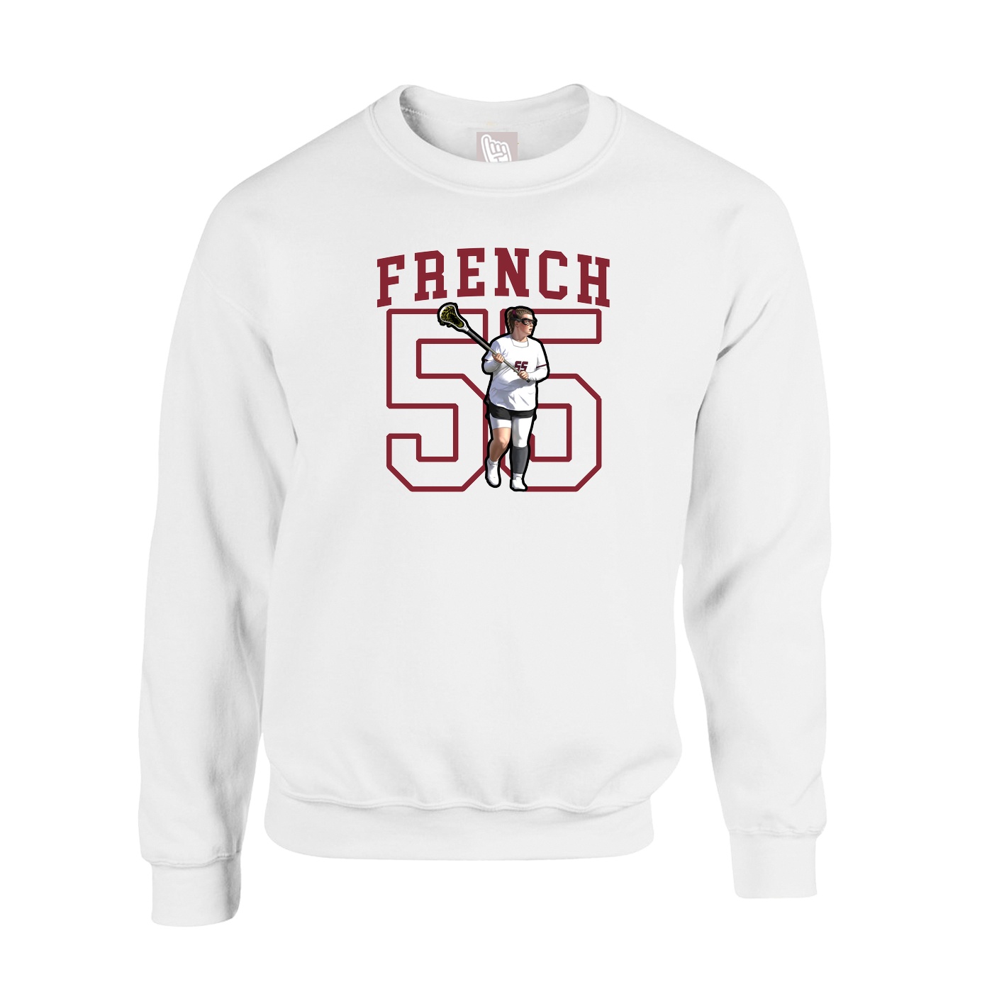 Fleece Crew — Shirsey in White