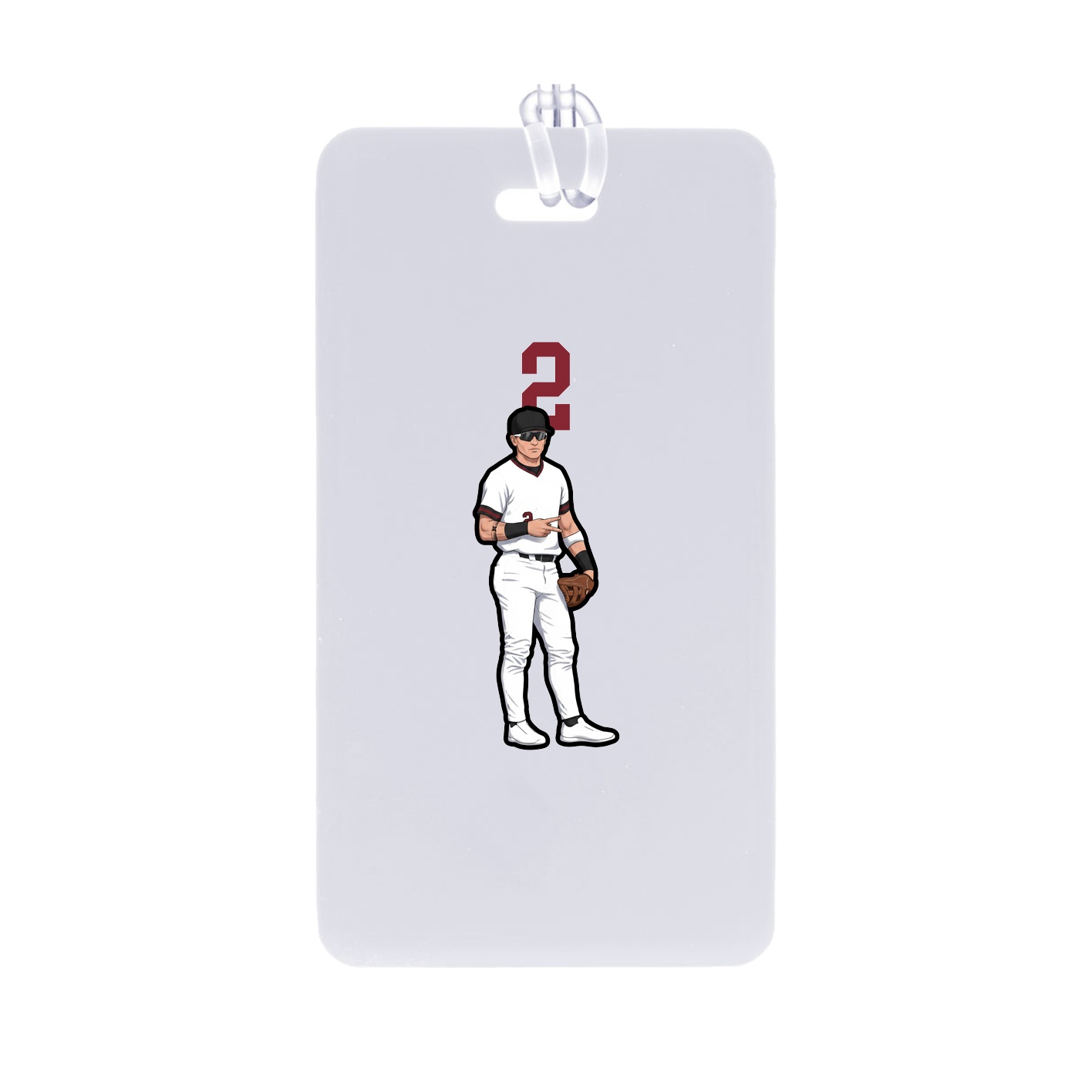 Bag Tag — Number Top in Classic