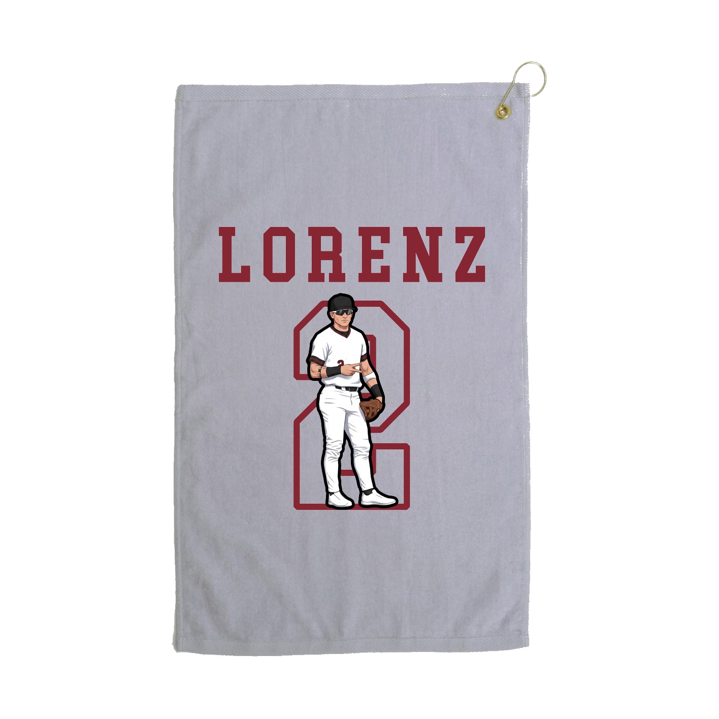 Golf Towel — Shirsey in Grey