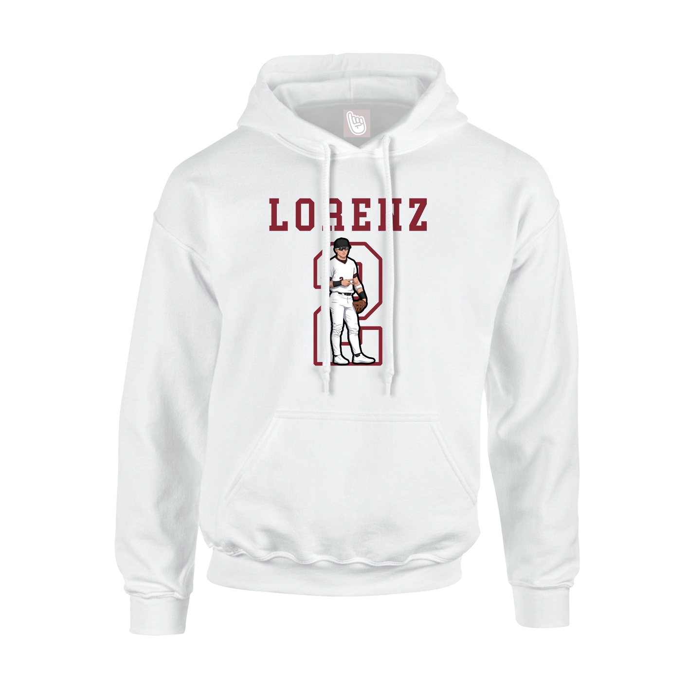Youth Hoodie — Shirsey in White