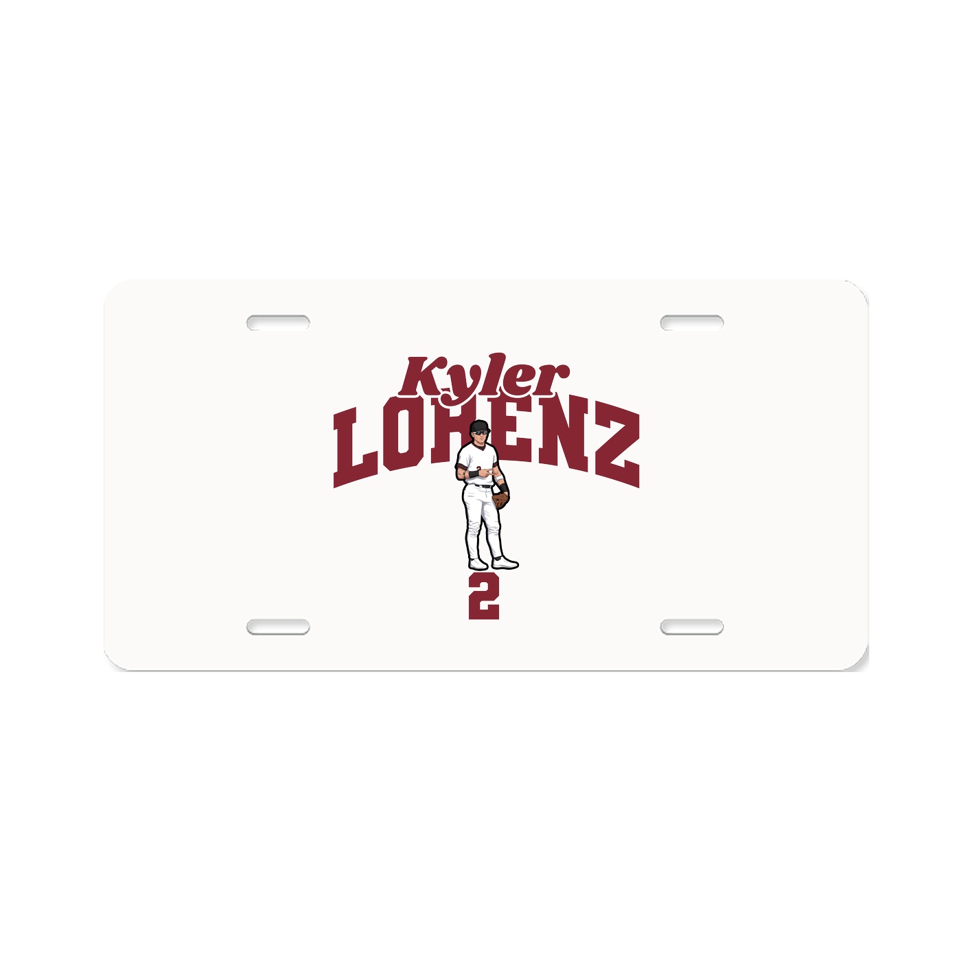 License Plate — Signature Arch in Classic