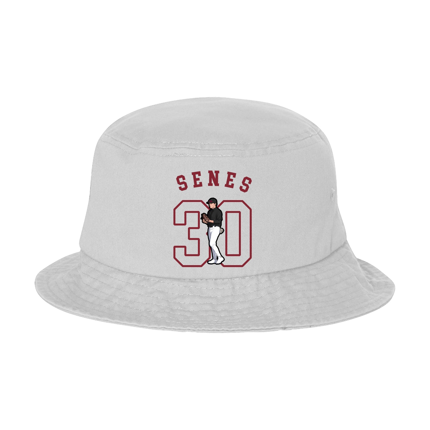 Bucket Cap — Shirsey Arch in White