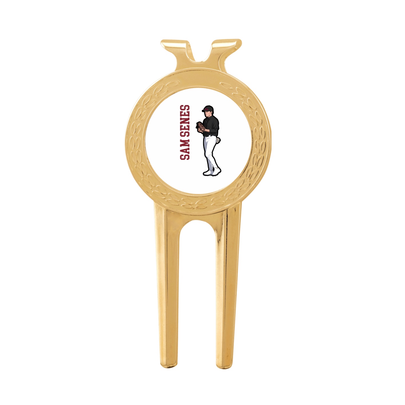 Divot Tool with Ball Marker — Name Vertical in Classic