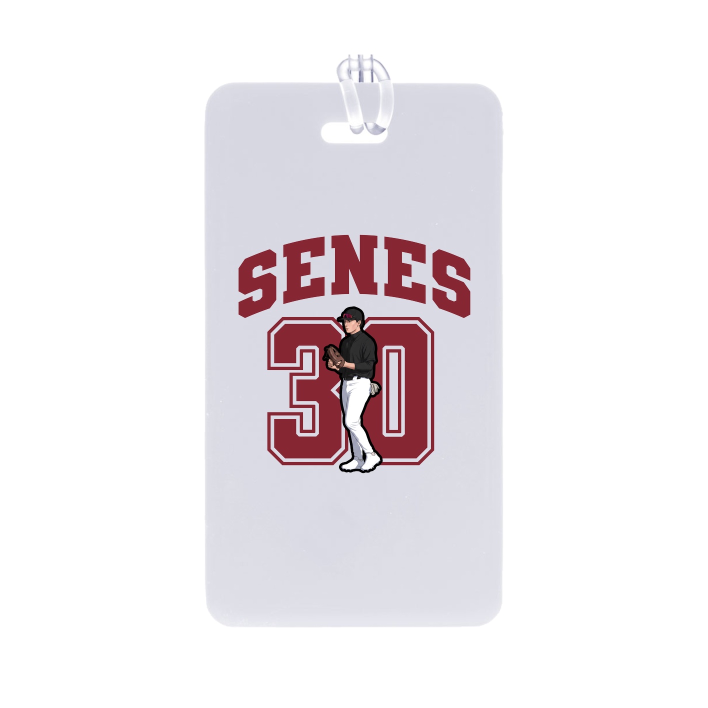 Bag Tag — Number in Classic