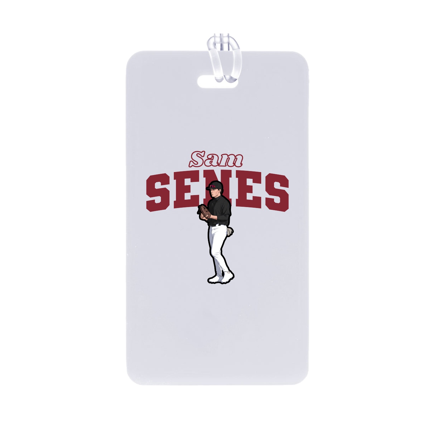 Bag Tag — Name Arch in Classic