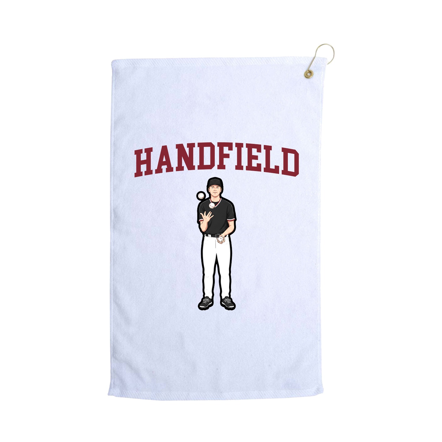 Golf Towel — Shirsey in White