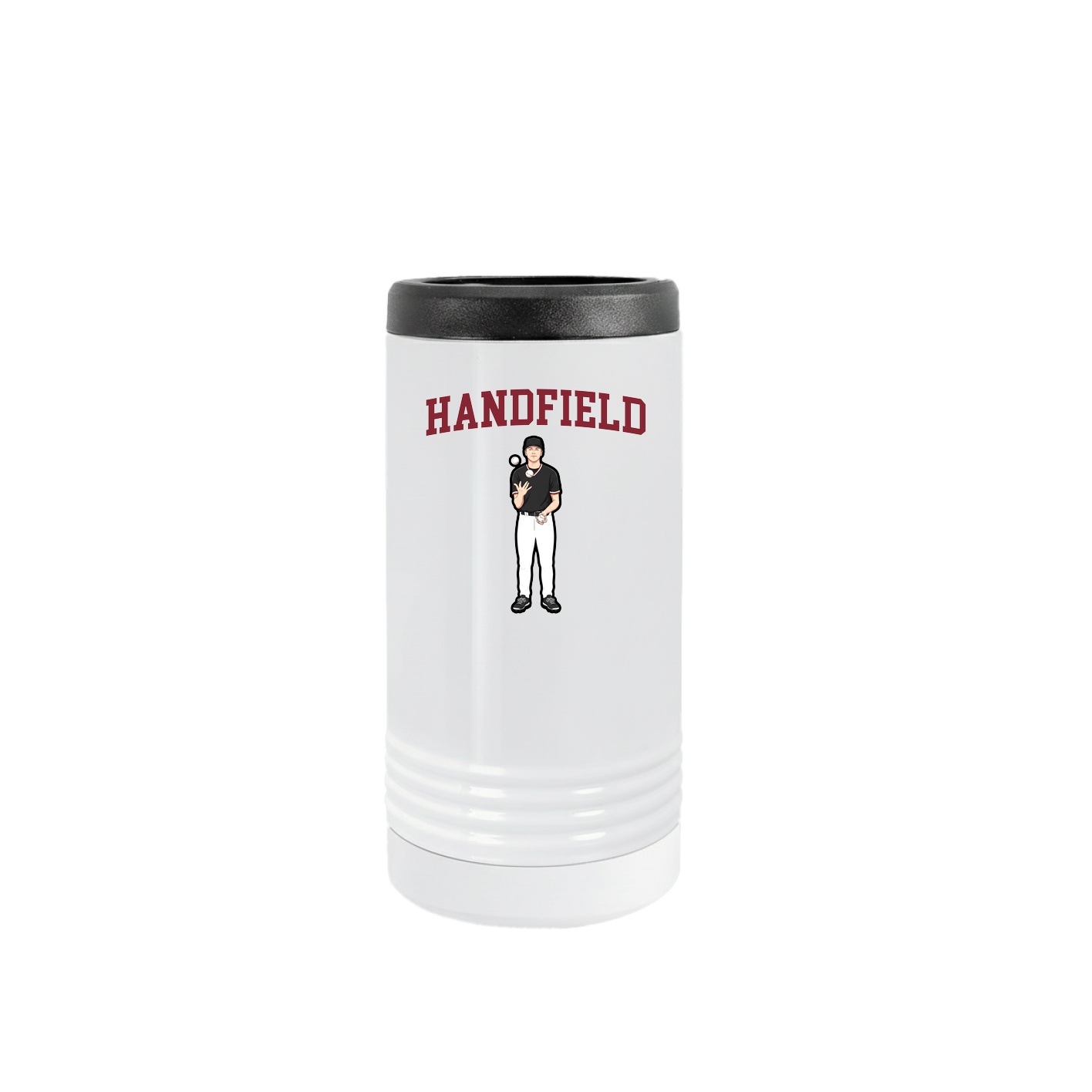 Slim Beverage Holder — Shirsey in White