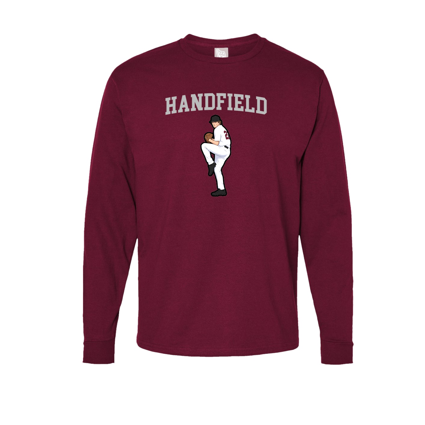 Long Sleeve Tee — Shirsey in Cardinal