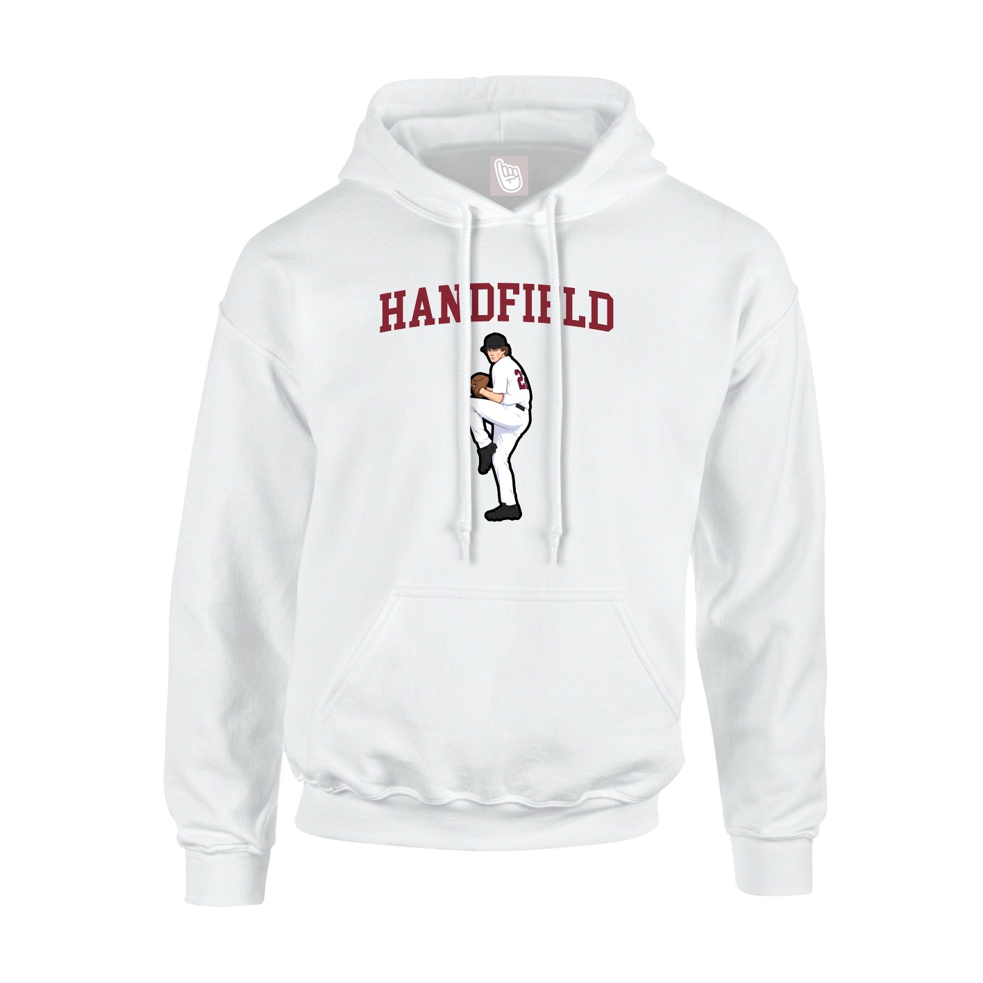 Hoodie — Shirsey in White
