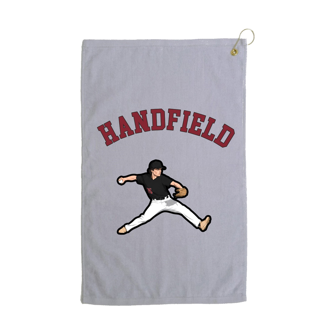 Golf Towel — Shirsey Arch in Grey